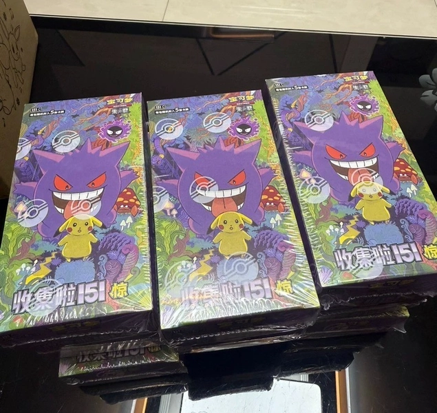 Pokemon TCG S-Chinese Collection 151C 3.0 Surprise Slim Booster Box