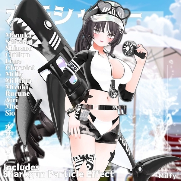 ✨Animation✨ 【♥Shark Splash♥】 【15 avatars】
