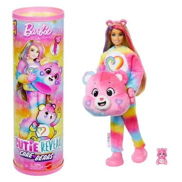 Barbie Care Bears Cutie Reveal Togetherness Bear Doll