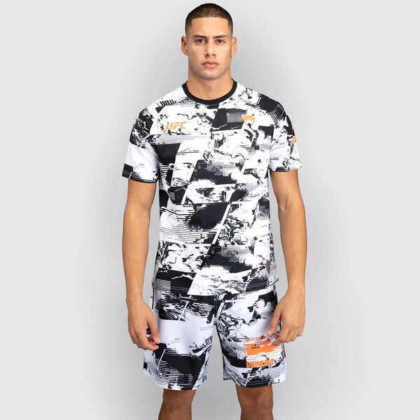 Men's UFC Zenith by Venum White Authentic Fight Week Dry Tech T-Shirt