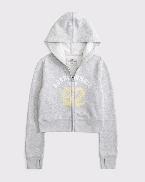 ypb graphic logo full-zip hoodie
