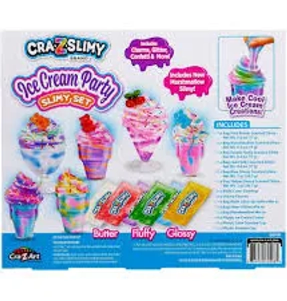 Cra-Z-Slimy Ice Cream Party Slimy Set