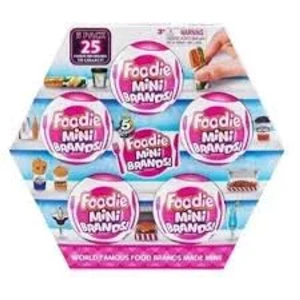 Zuru Foodie Mini Brands Series 1 5-pack