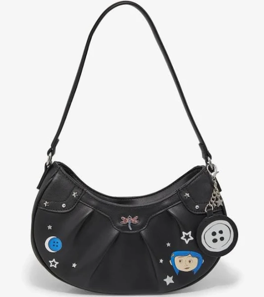 Coraline Key Chain Glow-In-The-Dark Shoulder Bag