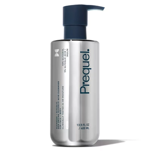 Prequel Gleanser + Glycolic Acid Non-Drying Cleanser - 13.5 fl oz