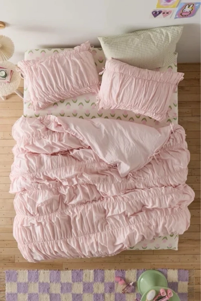 Melody Ruched Core Duvet Cover