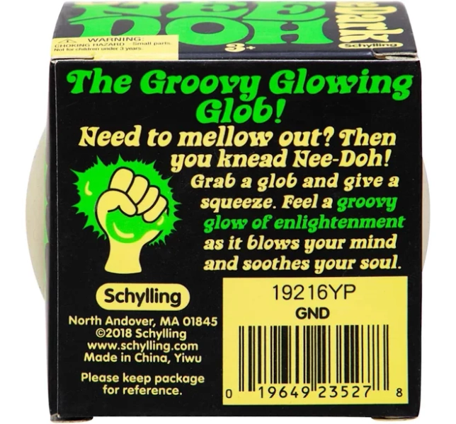 Glow in The Dark Nee Doh