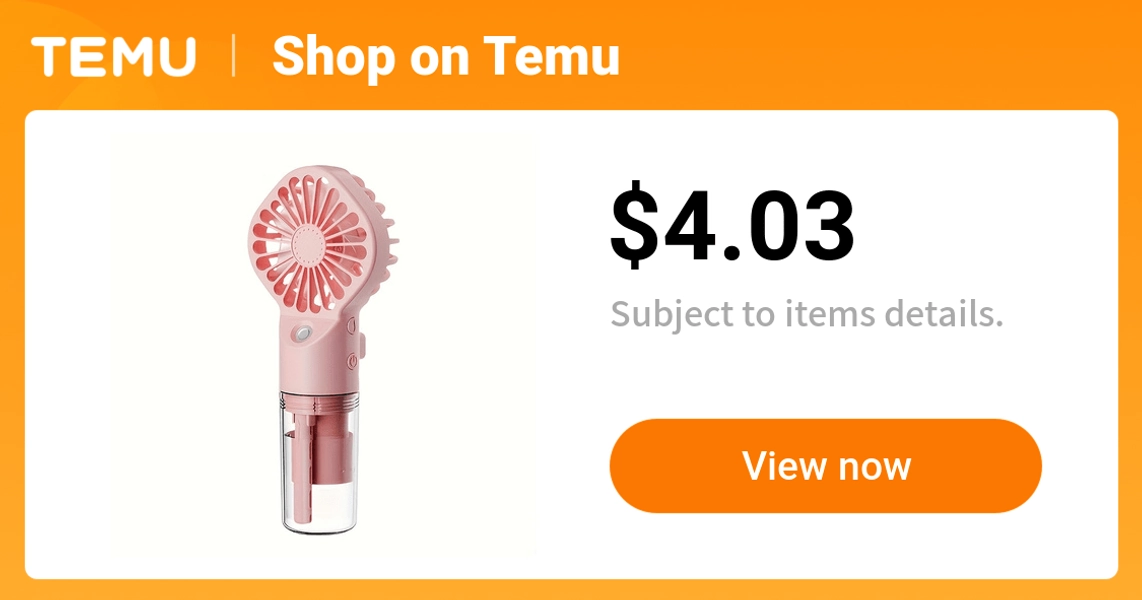 handheld spray mini fan, usb rechargeable portable electric fan, spray moisturizing   fan, mini facial steamer cooling machine with hanging strap, water-cooled silent fan, home and outdoor travel fan, summer camping fan - home & kitchen - Temu