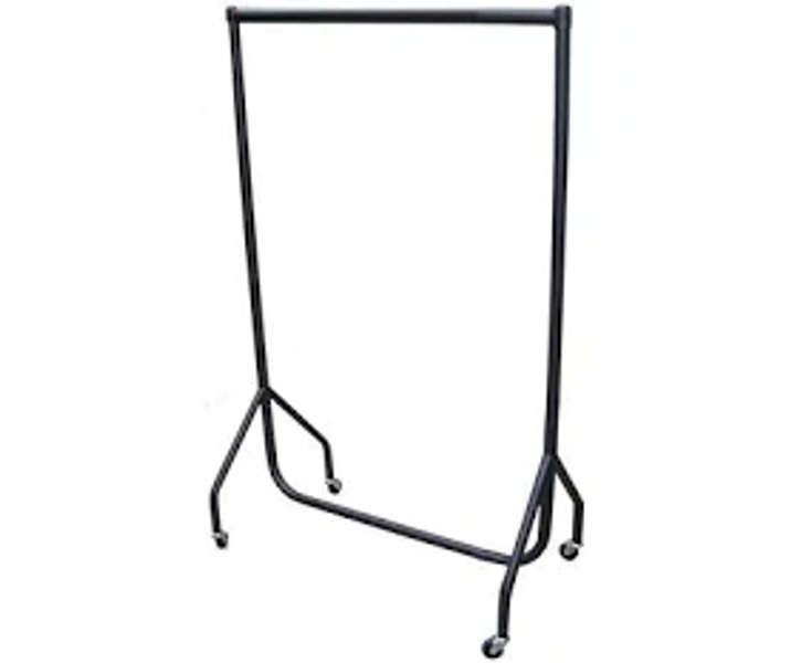 3ft Black Heavy Duty Clothes Rail