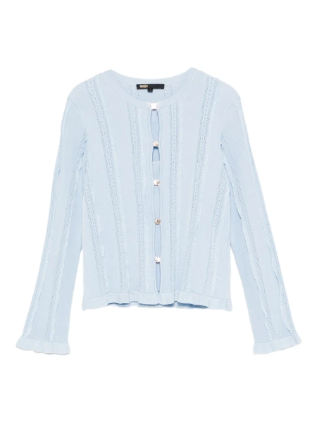 Maje Buttoned Cardigan Set | Blue | FARFETCH