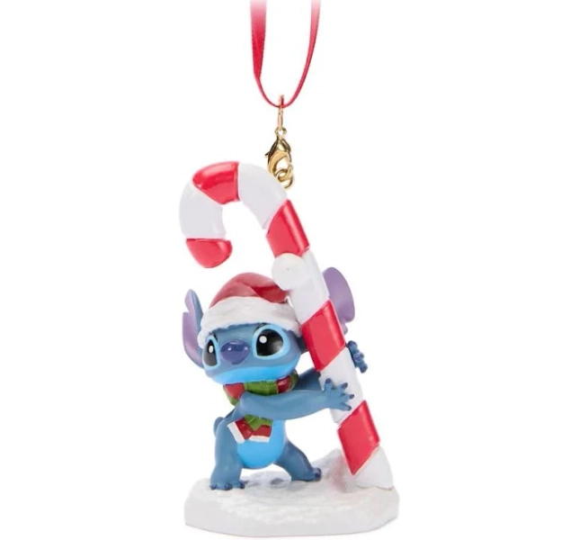 Official Disney Store Stitch Holiday Ornament