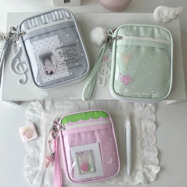 strawberry themed passport holder