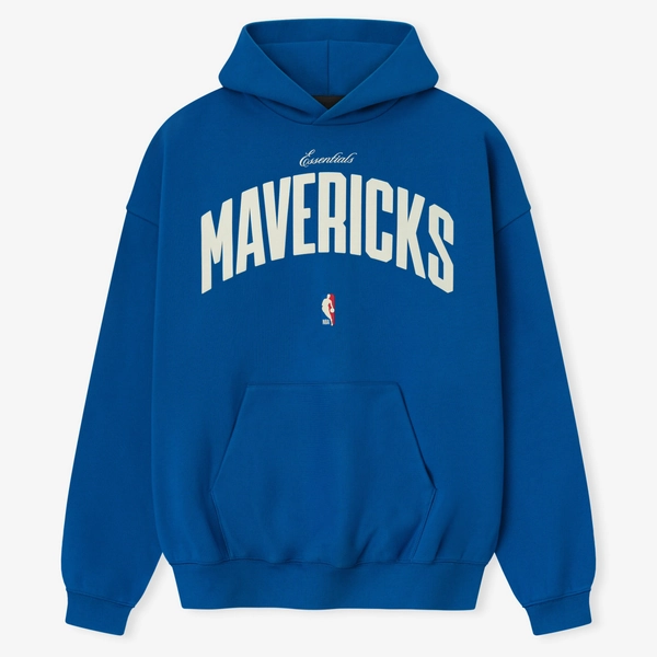 Unisex Dallas Mavericks  Fear of God Blue 90's Hoodie
