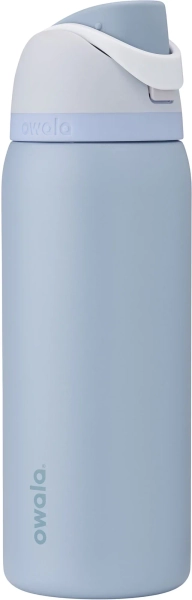 Owala 32 oz. FreeSip Stainless Steel Water Bottle, Sea Salt