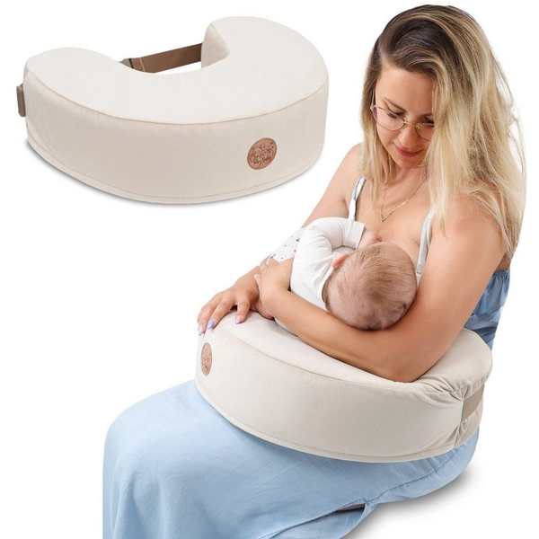 Totsy Baby Stillkissen Stillkissen klein 120 cm - Stillhörnchen kleines Still Kissen Nursing
