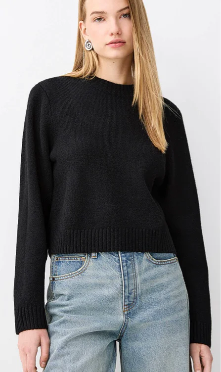 Oversized boxy sweater