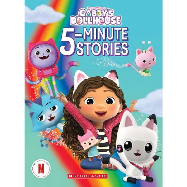 Gabby's 5-Minute Stories (Gabby's Dollhouse) - by  Scholastic (Hardcover)