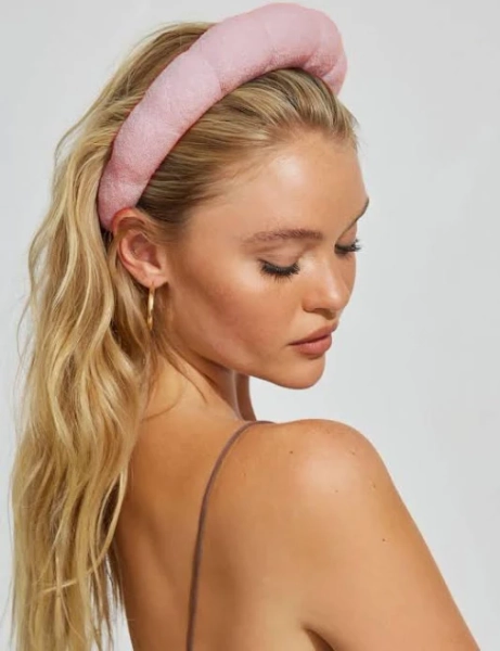 Blush Bubble Skincare Headband Set