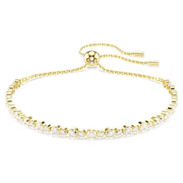 Bracelet Matrix, Taille ronde, Blanc, Doré à l’or 18 carats (750/1000)