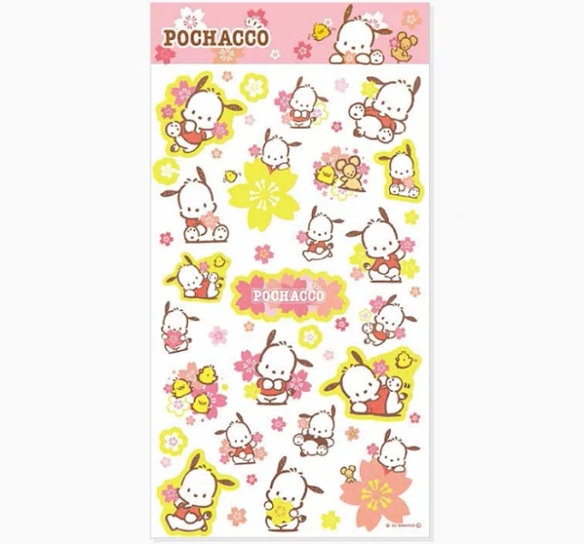 Sanrio Pochacco Sticker Sheet
