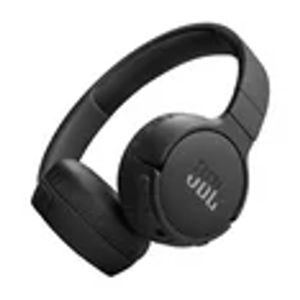JBL Tune 670NC - Adaptive Noise Cancelling wireless on-ear headphones with up to 70H of long battery life and customizable sound experience - Black