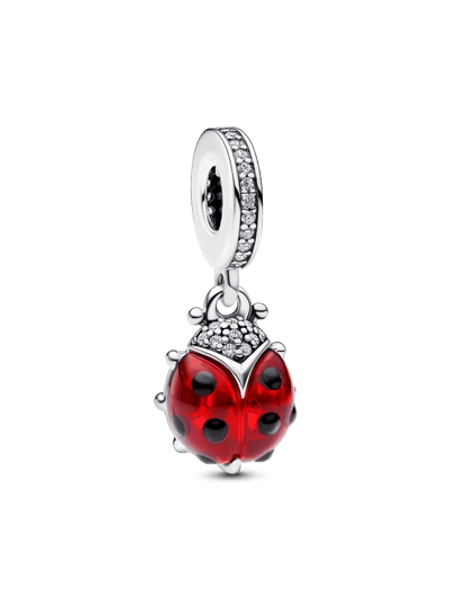 Red Ladybird Dangle Charm