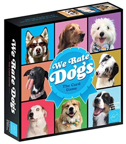 Chronicle Books We Rate Dogs! The Card Game for 3-6 Players, Ages 8+ - Fast-Paced Card Game Where Good Dogs Compete to be The Very Best Based on Wildly Popular @WeRateDogs Twitter Account