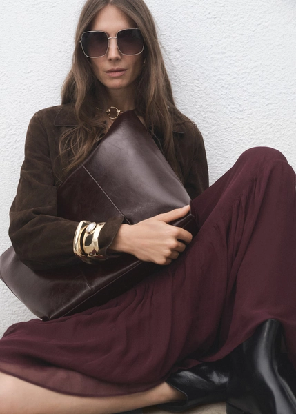 Large Women's work  bag - Women | MANGO USA