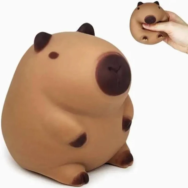 Capybara 9-Inch Stress Ball Squishy Fidget Toy Mystery Pack (Pre-Order ships May)