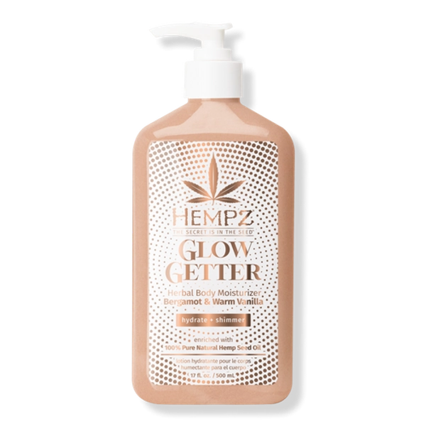 Glow Getter Herbal Body Moisturizer with Shimmer - 17 oz