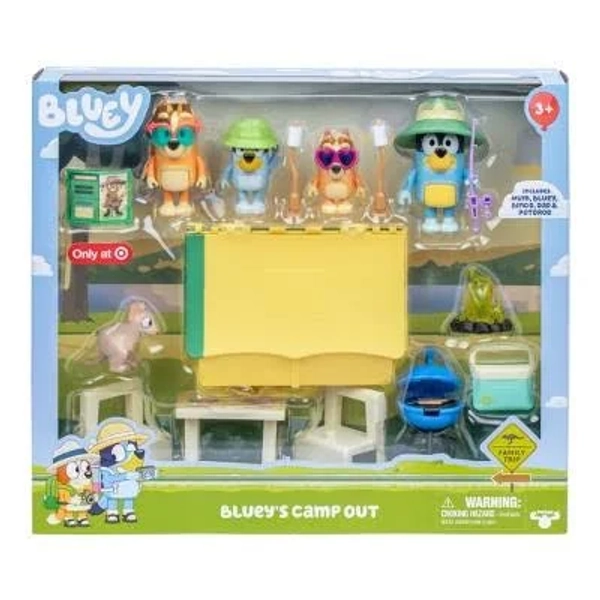 Bluey Camp Out Playset