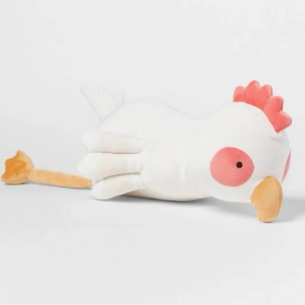 Pillowfort Kids' Chicken Weighted Plush Throw Pillow