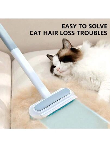 Multifunctional Pet Hair Remover Effectively Remove Loose Hair Reusable Pet Hair Remover For Pet Grooming Massage Brush Cleaning Tool