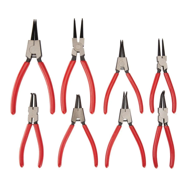 Precision Snap Ring Pliers, 8-Piece