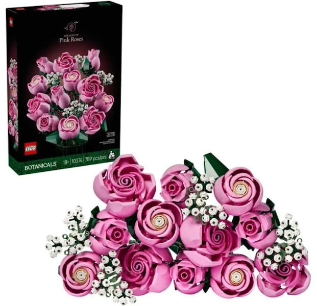 LEGO Botanicals Bouquet of Pink Roses