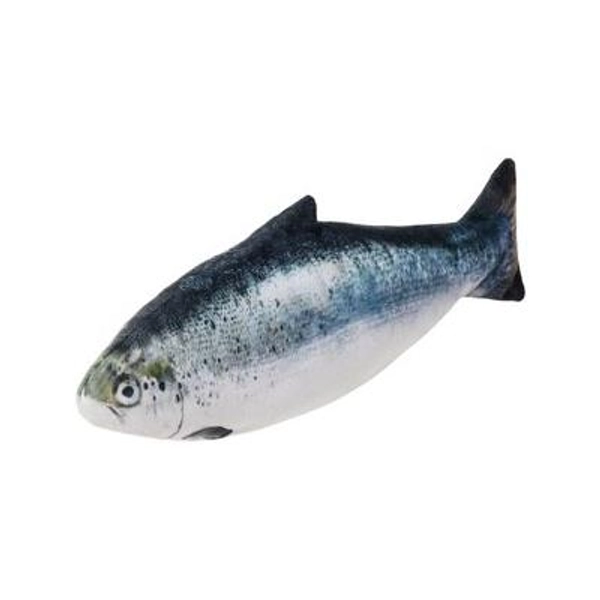 Frisco Interactive Flopping Fish Electronic Cat Toy with Catnip