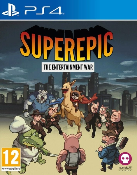SuperEpic: The Entertainment War | PlayStation 4 PS4 New