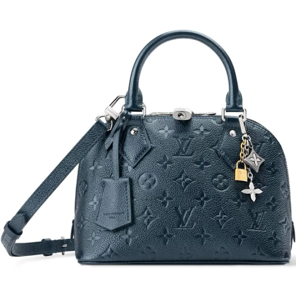 Louis Vuitton Alma Bb Shimmery Monogram Empreinte Leather