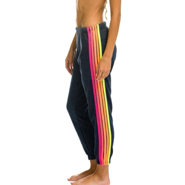 Aviator Nation 5 Stripe Sweatpants