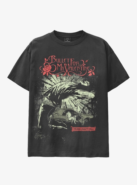 Bullet For My Valentine Tears Don't Fall Car T-Shirt