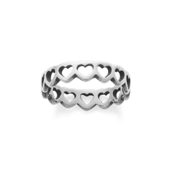 Tiny Hearts Ring