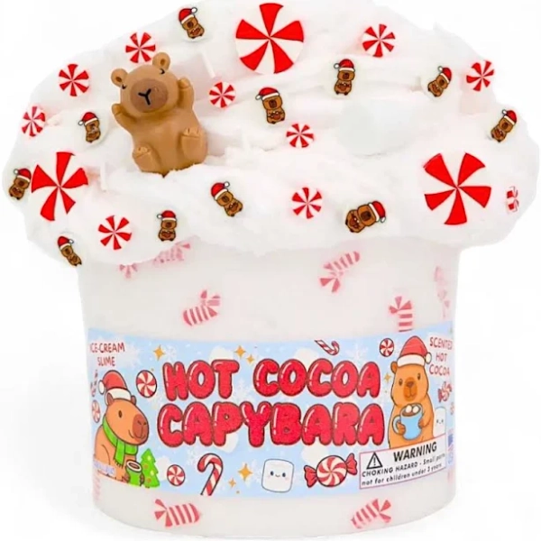 Hot Cocoa Capybara Slime