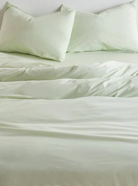 Urban Outfitters Breezy Cotton Percale Duvet Cover Set