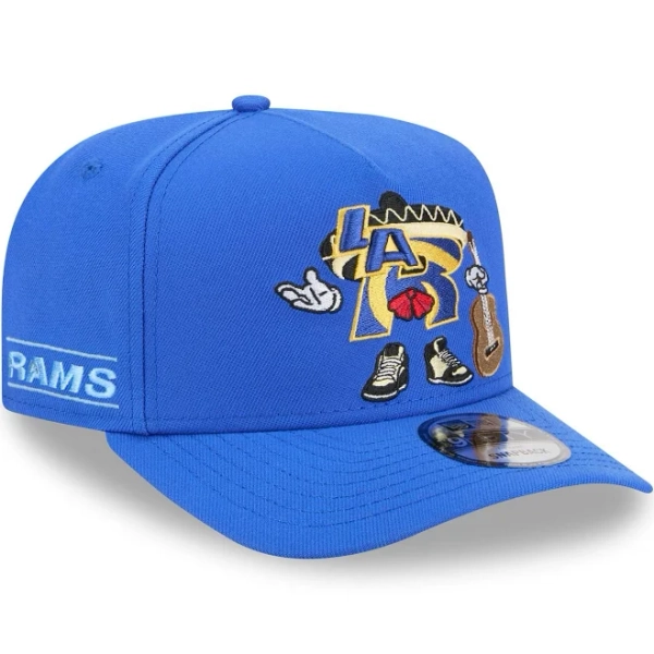 New Era Los Angeles Rams 9FIFTY A-Frame Snapback Hat