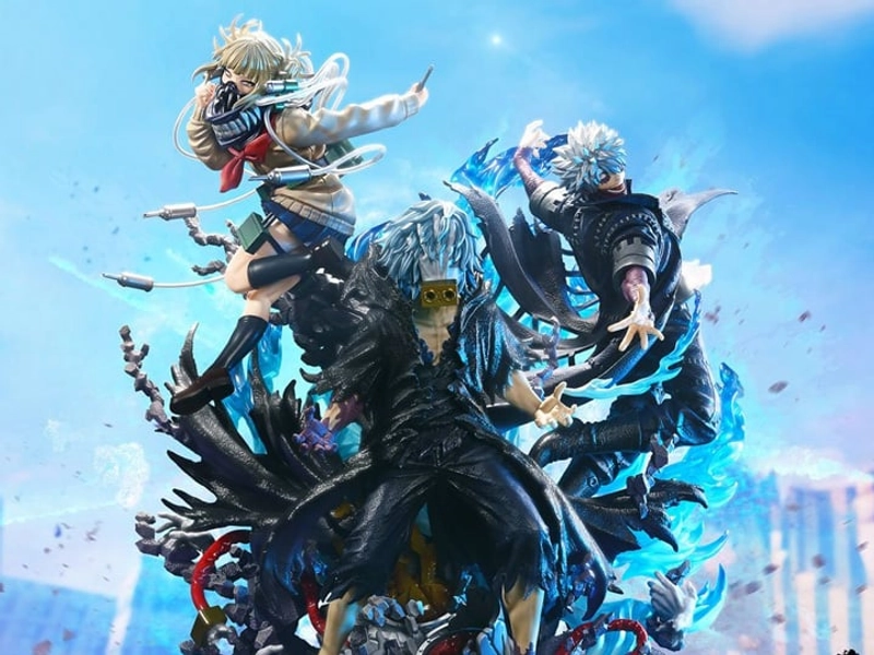 My Hero Academia Ultimate Premium Masterline Tomura Shigaraki, Dabi and Himiko Toga (Deluxe Ver.) 1/4 Scale Statue (With Bonus)