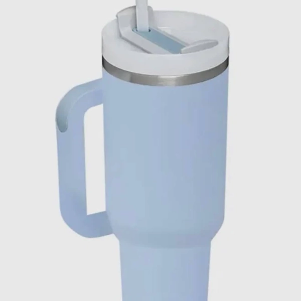 Stanley 40 Oz. Matte Tumbler- Light Blue - New Home | Color: Blue