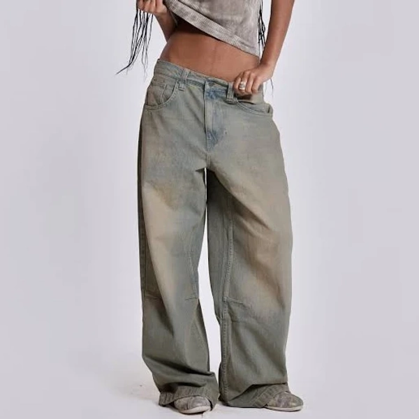 Jaded London Colossus Light Wash Jeans