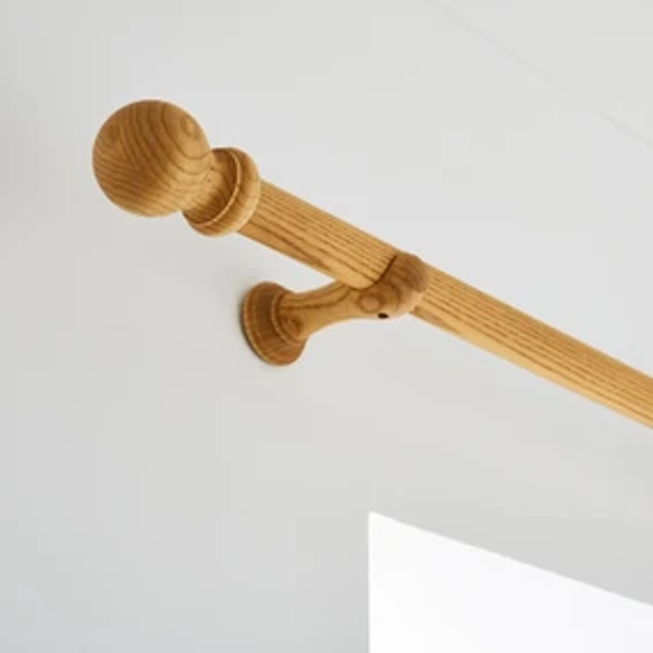 Tilton Wood Curtain Pole