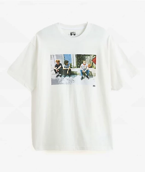 Vans Skate Curb Atiba White T-Shirt