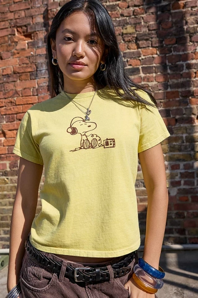 UO DJ Snoopy Relaxed T-Shirt